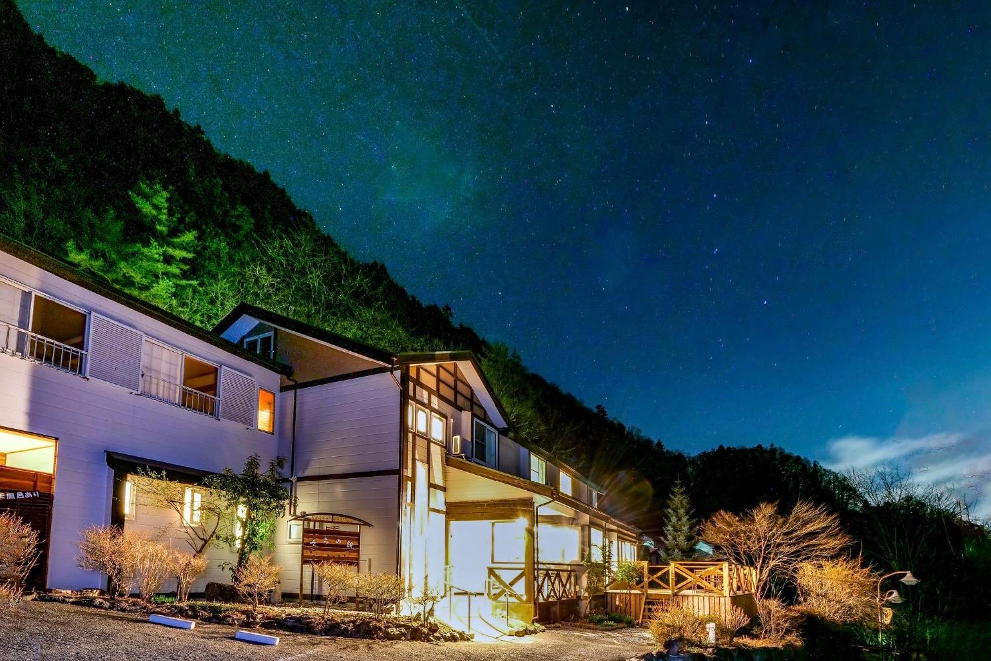 Sora No Uta Bed & Breakfast Minami Alps Eksteriør bilde